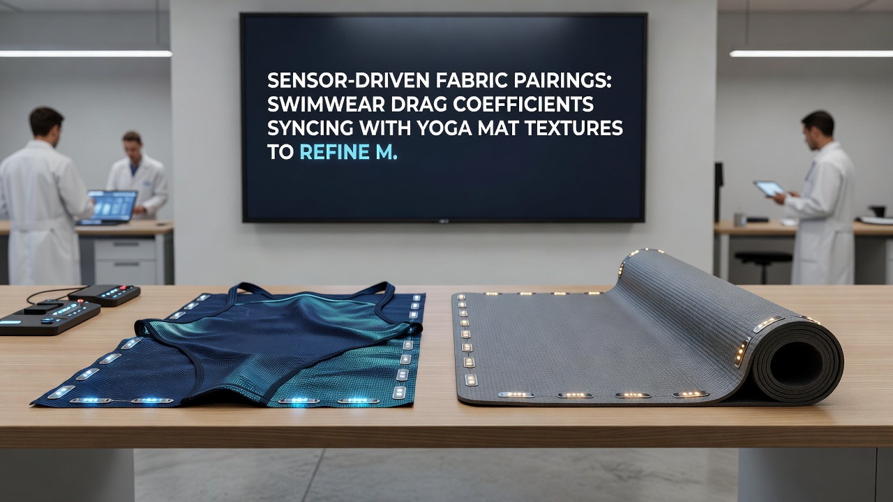 Tracker logs displaying synced swimwear and yoga mat sensor data